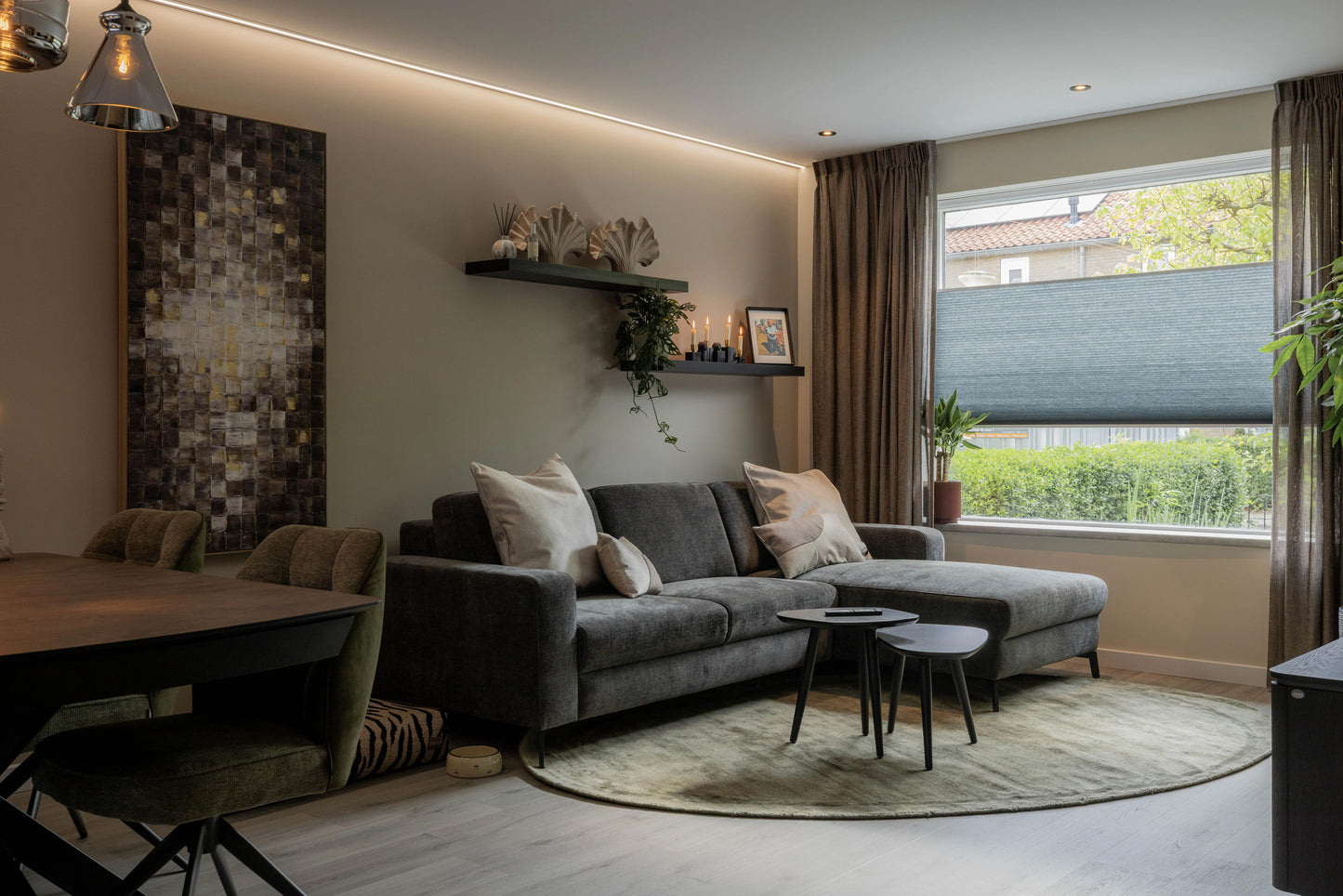 Freihängendes Plissee – Manuell, motorisiert oder Smart Home kompatibel