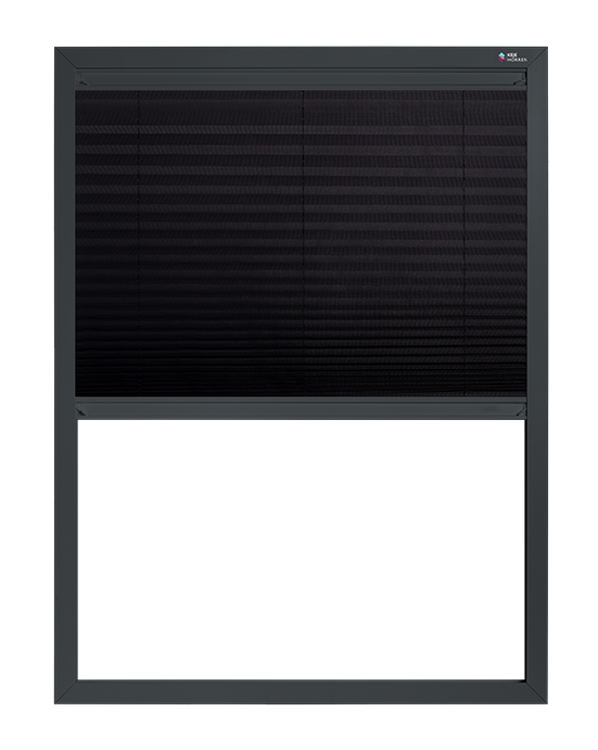 Festes Plissee-Fenstergitter 