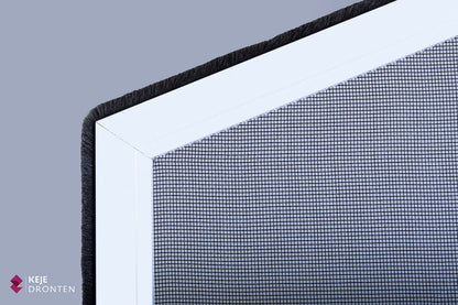 Detailbeeld van de klemhor bijzondere vormen bij een schuin raam