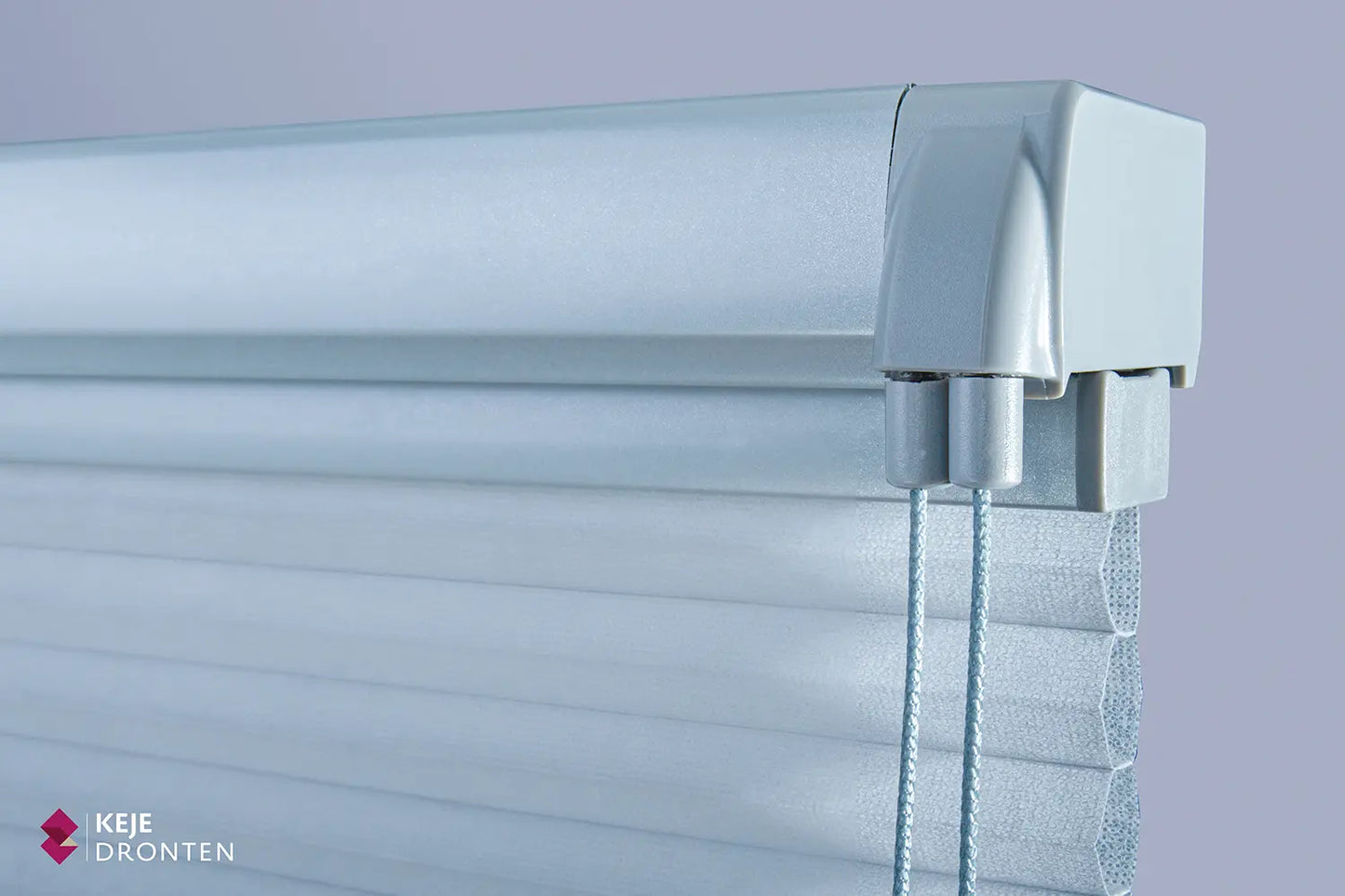 Bediening twin pull vrijhangend plisségordijn