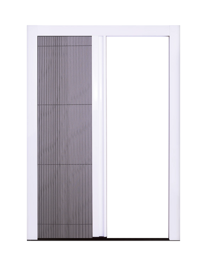 Midel 22 plisséhordeur halfopen