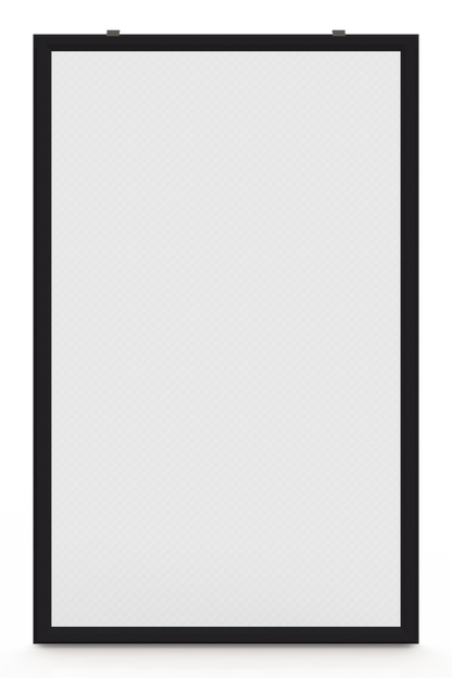 Inzethor in de kleur RAL9005