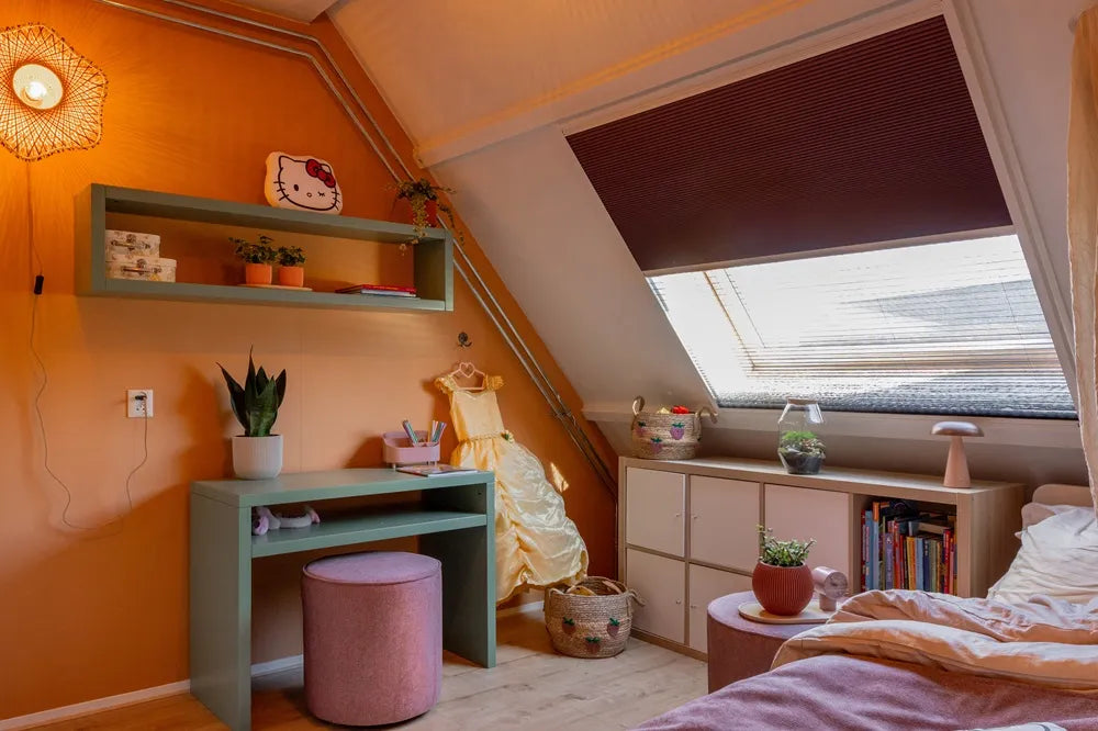 Sfeerbeeld Supplente raamdecoratie en hor in één