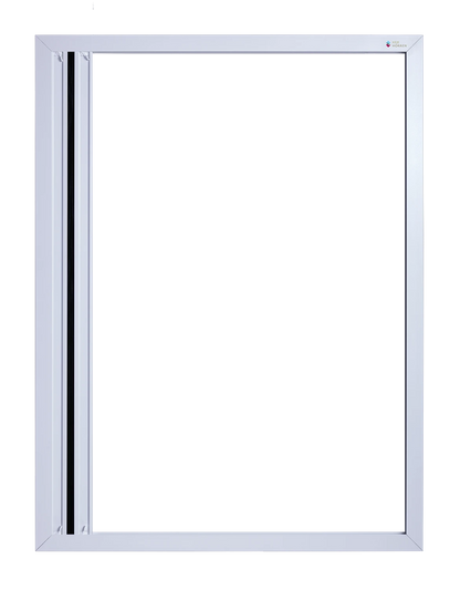 Vaste Deurhor Plissé volledig geopend