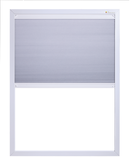 Feste Plissees für Fenster