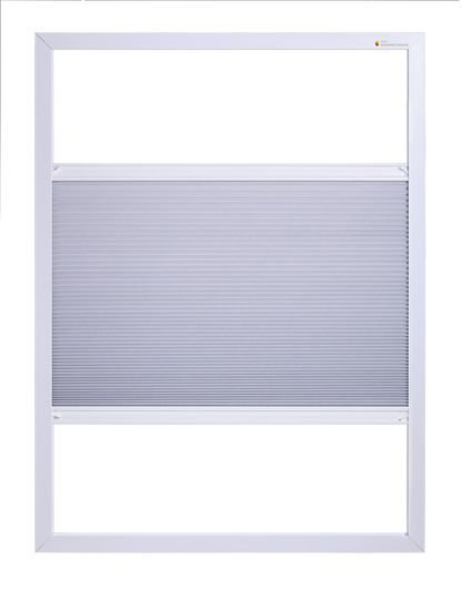 Feste Plissees für Fenster